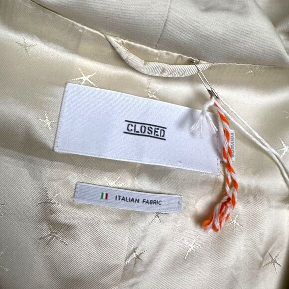 CLOSED 'Uptown' Luxury Designer Casual Long Jacket Womens S/M - NWT Retail $909 - Picture 3 of 11